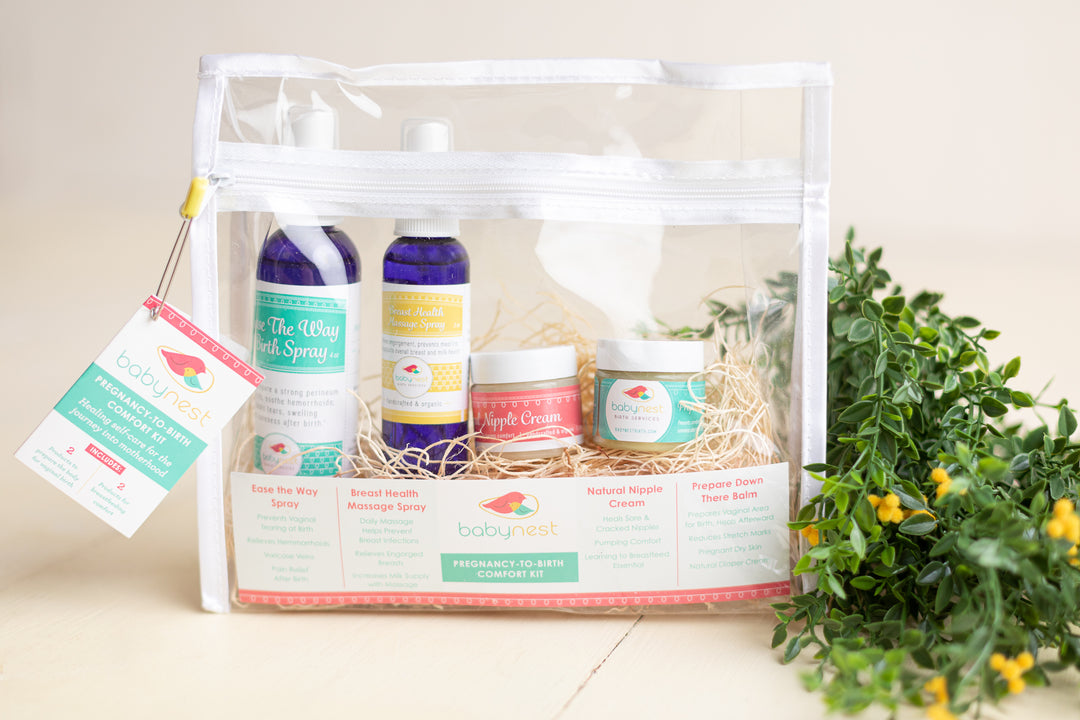 body products for pregnancy and postpartum, best baby shower gift, organic body care for pregnancy