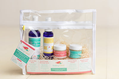 This kit has it ALL! In this kit, your body will be prepared for all the stages of pregnancy, breastfeeding and postpartum.