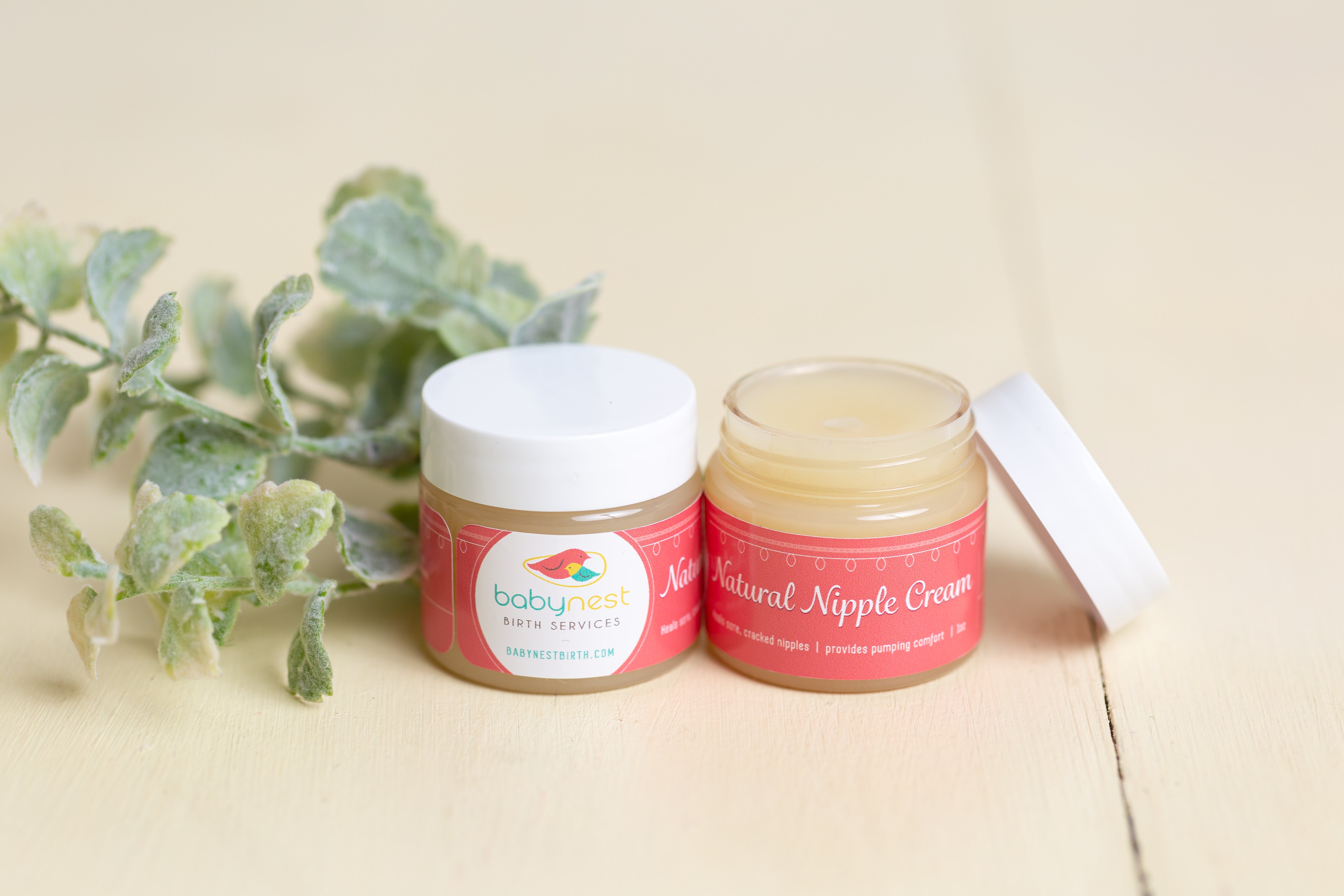 Natural nipple cream safe for babies
